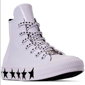 Miley Cyrus x Converse high top sneakers